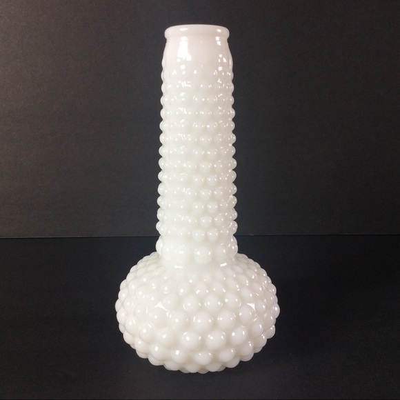 Accents Vintage White Hobnail Milk Glass Vase Poshmark